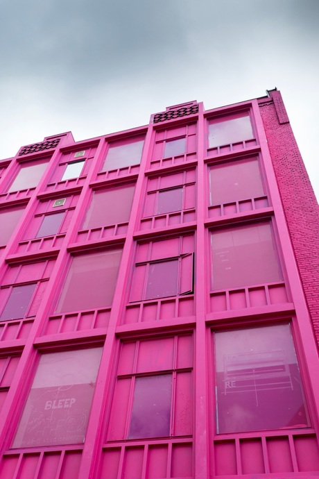 Pink building