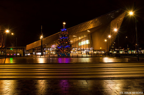 Kerst bij Rotterdam Centraal Station