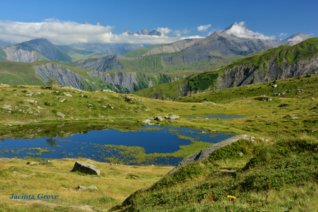 Berglandschap Col de la Croix-de-Fer