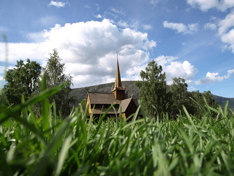 Kerkje in Noorwegen