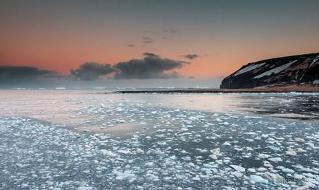 Sunrise Cape Adare - Antarctica