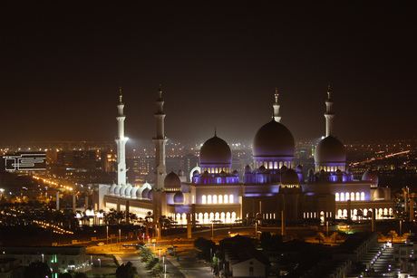 Grand Mosque by Night