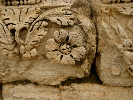 Ruines in Leptis Magna, Libie