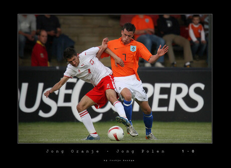 Jong Oranje - Jong Polen 1-0 - Julien Jenner