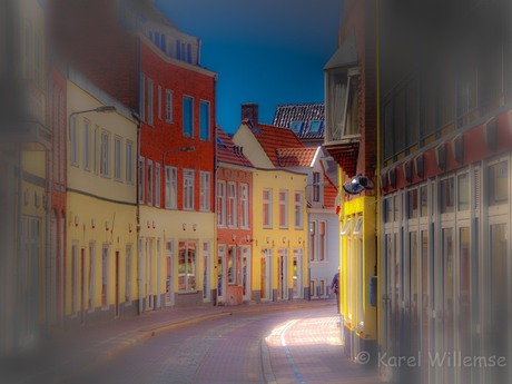 straat in groningen