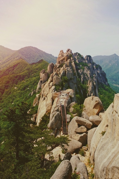 De Ulsanbawi Rock in Zuid Korea: wat een pareltje!
