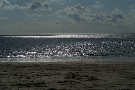Op het strand