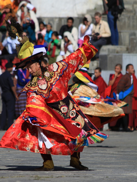 kleuren van Bhutan