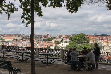 Stadspark in Lissabon