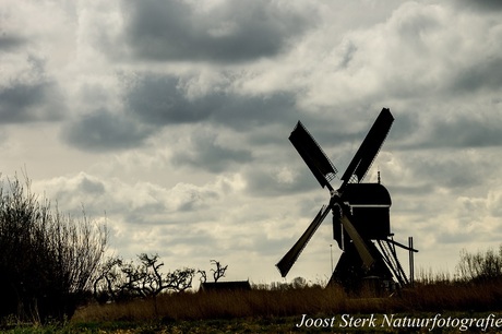 A Mill and Clouds