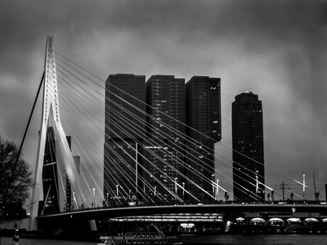 Rotterdam, zwart-wit