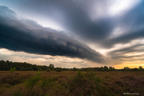 Dreigende wolken