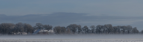 laaghangende mist