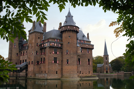 Kasteel de Haar in Herfstsfeer