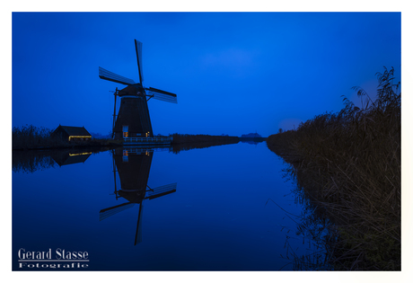 Blue hour mill