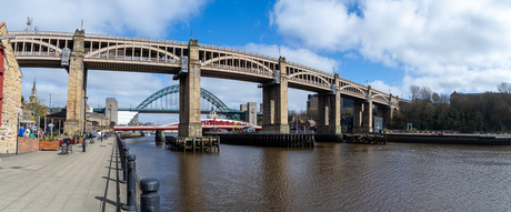De bruggen van Newcastle.