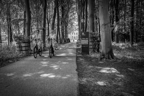 Op de fiets
