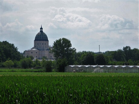 Buitengebied met Basiliek Oudenbosch