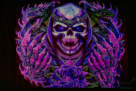 Achtergrond voor blacklight