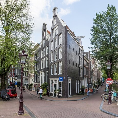 Amsterdam Prinsengracht hoek leliegracht