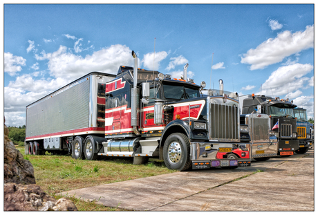 Kenworth op het US Trucktreffen in Oerle