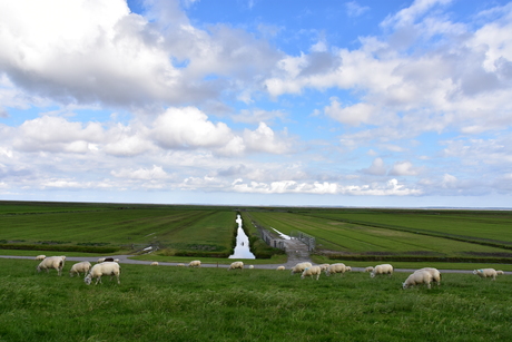 Als er een schaap over de dam is...