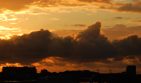 Zonsondergang 