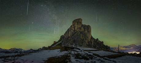 Dolomieten, Geminiden en Airglow!