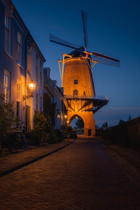 Blue hour molen