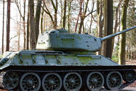 tank buiten