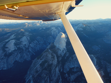 Sunrise flight Yosemite