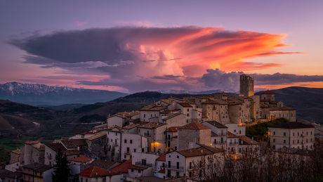 All about the cloud - Castel del Monte - Abruzzo