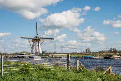 De witte molen