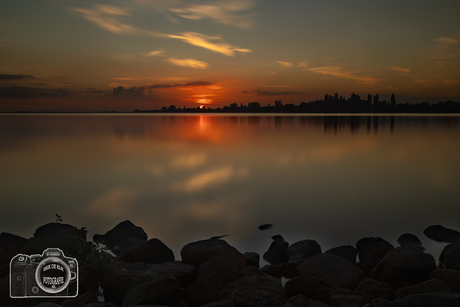 Zonsondergang in Aalsmeer