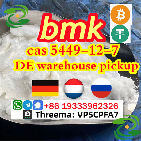 bmk powder High extraction rate CAS 5449-12-7 white powder Leichlingen pick up