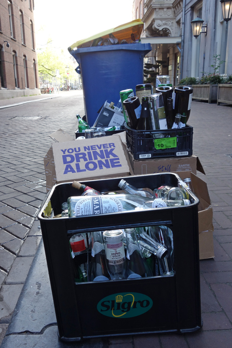 You never drink alone