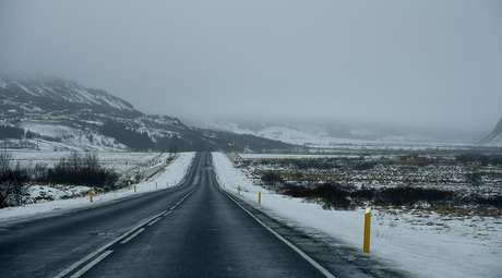 winter in IJsland