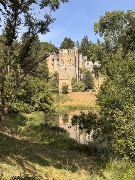Reflectie kasteel Beaufort