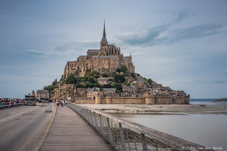 Le Mont-Saint-Michel - Normandië, Frankrijk.