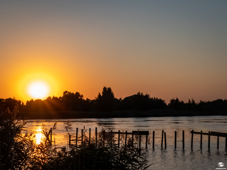 Zonsondergang 