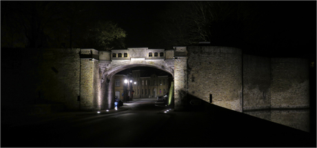 Rijselpoort verlicht