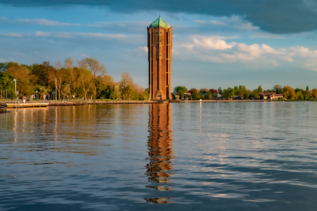 zonsondergang in Aalsmeer 