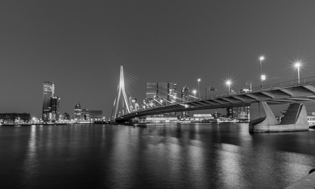 Rotterdam in zwart wit