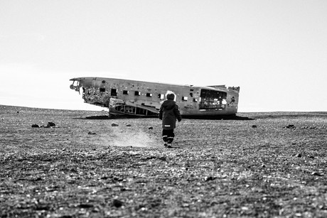 IJsland ~ DC-3 vliegtuigwrak
