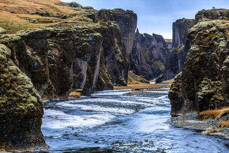 Fjaðrárgljúfur Canyon