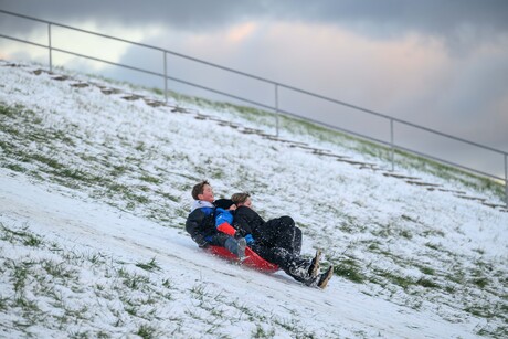 Sneeuwpret in Wemeldinge