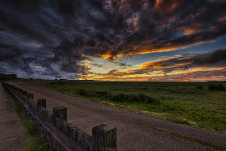 Waterkering bij Den Oever