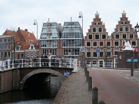 Panden aan het Spaarne