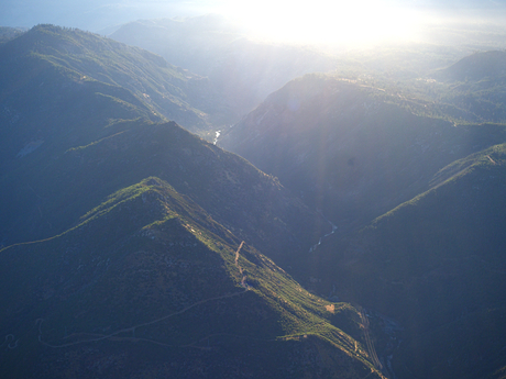 Sunrise flight Yosemite