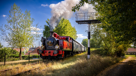 De stoomtrein...